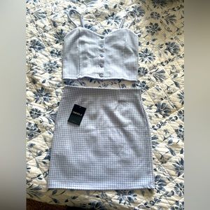 Light Blue Two-Piece Set